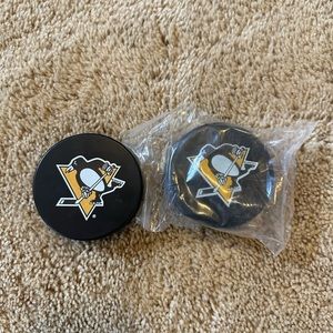 Pittsburgh Penguins Hockey Puck Bottle Opener